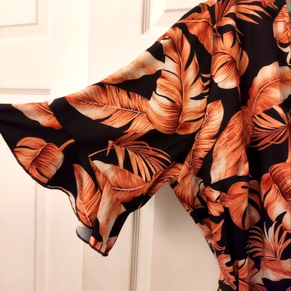 Womens floral plus size jumper
